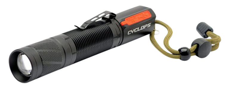 Cyclops CYCTF1200RC FX1200 Pocket Flashlight Black 210/1200 Lumens White LED Cyclops CYCTF1200RC FX1200 Pocket Flashlight Black 210/1200 Lumens White LED