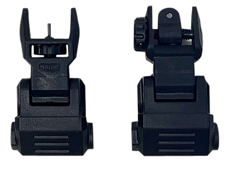 FlipUp Low Profile Sights Black