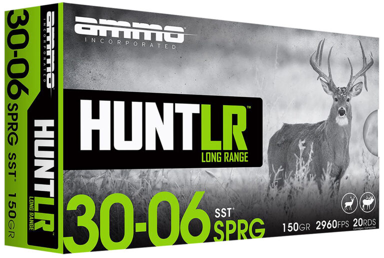 Ammo Inc 3006150SSTA20 Hunt Long Range 30-06Springfield 150gr Super Shock Tip 20 Per Box/10 Case Ammo Inc 3006150SSTA20 Hunt Long Range 30-06Springfield 150gr Super Shock Tip 20 Per Box/10 Case