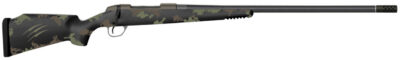 Fierce Firearms FCR300PRC24TF Carbon Rage  Full Size 300 PRC 3+1 24″ Black C3 Carbon Fiber Barrel, Tungsten Gray Cerakote Stainless Steel Receiver, Forest Green Fixed Fierce Tech C3 Stock, Right Hand