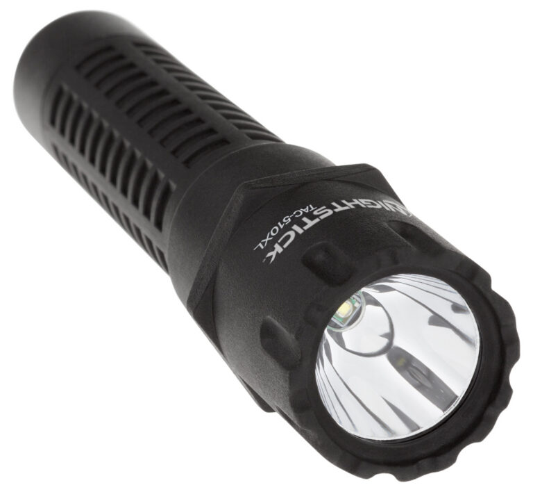 Nightstick TAC510XL Polymer Multi-Function Tactical Flashlight-Rechargeable Matte Black 140/350/800 Lumens White LED Nightstick TAC510XL Polymer Multi-Function Tactical Flashlight-Rechargeable Matte Black 140/350/800 Lumens White LED