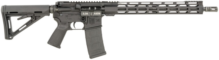 Diamondback DB1717K005 DB15  5.56x45mm NATO 30+1 16″, Black, Magpul Carbine Stock & MOE Grip, 15″ M-Lok Handgaurd