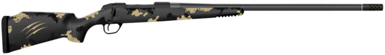 Fierce Firearms FCRG7PRC24BU Carbon Rage  Full Size 7mm PRC 3+1 24″ Black C3 Carbon Fiber Barrel, Black Cerakote Steel Receiver, Urban Camo Stock, Right Hand