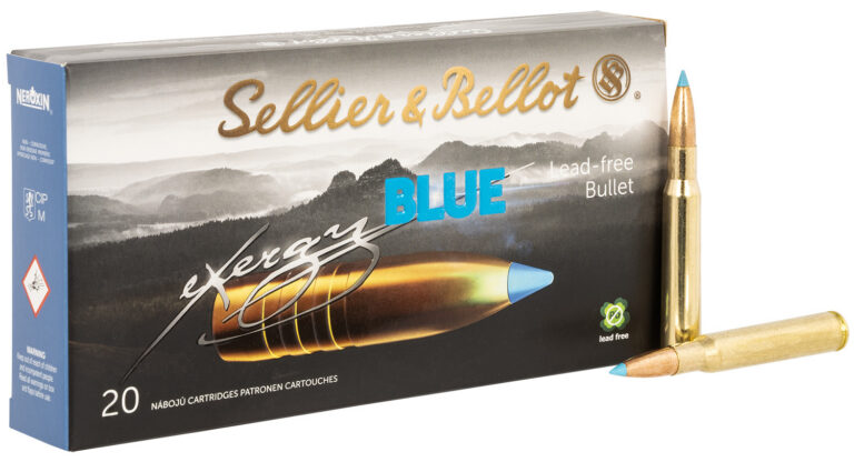 Sellier & Bellot SB3006XB eXergy 30 06Springfield 180gr TAC EX Blue 20 Per Box/12 Case Sellier & Bellot SB3006XB eXergy 30 06Springfield 180gr TAC EX Blue 20 Per Box/12 Case