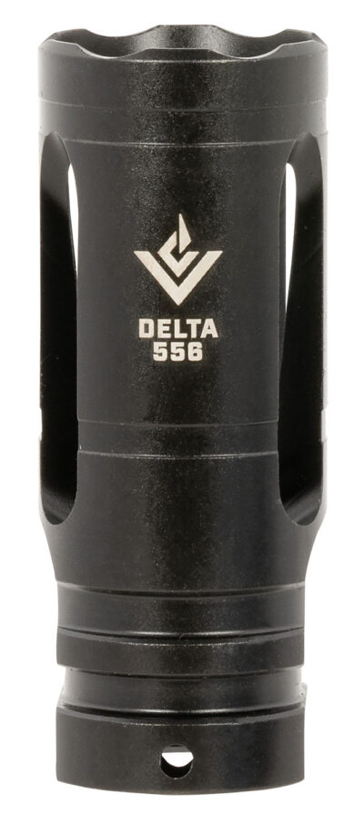 Aero Precision APVG200006A VG6 Delta Black Nitride Stainless Steel, 1/2″-28 tpi, 2.21″ OAL for 5.56mm