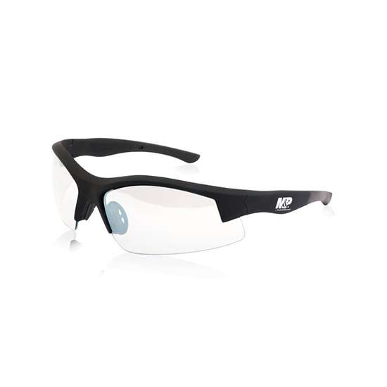 SW M&P SUPER COBRA FRAME SHOOTING GLASSES BLK/CLR SW M&P SUPER COBRA FRAME SHOOTING GLASSES BLK/CLR