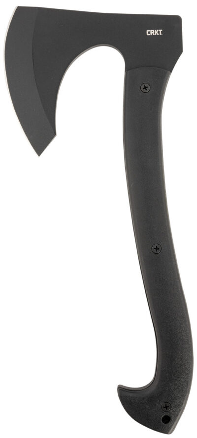 CRKT 2917 Skeggox  4.83″ Plain Axe w/Beard, SK-5 Steel Blade, Black Contoured GRN Handle, 12.94″ OAL