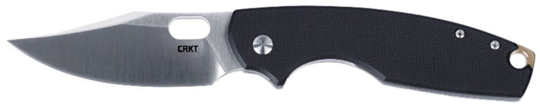 CRKT 5321 Pilar IV 3.09″ Folding Plain Satin D2 Steel Blade/Black/SS G10/SS Handle Includes Pocket Clip CRKT 5321 Pilar IV 3.09″ Folding Plain Satin D2 Steel Blade/Black/SS G10/SS Handle Includes Pocket Clip