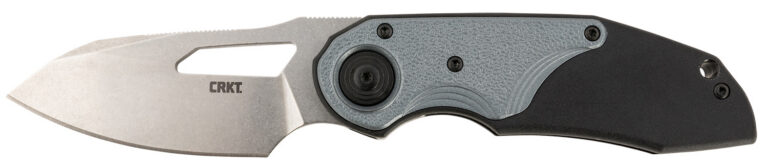 CRKT 5410 Attaboy 2.73″ Folding Drop Point Plain Stonewashed D2 Steel Blade/Black/Silver GRN Handle Includes Pocket Clip CRKT 5410 Attaboy 2.73″ Folding Drop Point Plain Stonewashed D2 Steel Blade/Black/Silver GRN Handle Includes Pocket Clip