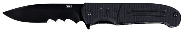 CRKT Ignitor Assisted Black w/Veff Serrations CRKT Ignitor Assisted Black w/Veff Serrations