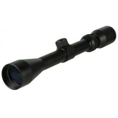 Tasco Sportsman 4-12x40mm FC Rifle Scope, 1 inch Tube, 30/30 Reticle, Matte Black, Box, T41240