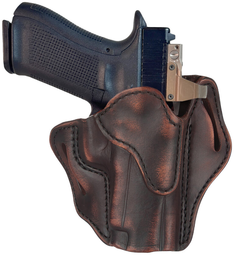 1791 Gunleather ORBH23VTGR BH2.3 Optic Ready OWB Size 2.3 Vintage Leather Belt Slide Compatible w/Glock 17/20/21/22/31/34/35/40/41/ Ruger 95/American Right Hand 1791 Gunleather ORBH23VTGR BH2.3 Optic Ready OWB Size 2.3 Vintage Leather Belt Slide Compatible w/Glock 17/20/21/22/31/34/35/40/41/ Ruger 95/American Right Hand