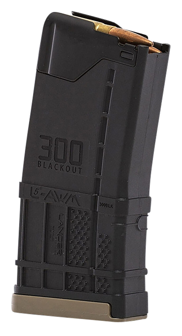 Mag L5AWM .300BLK Opq Black 20-rd Mag L5AWM .300BLK Opq Black 20-rd