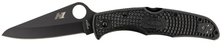 Spyderco C91PBBK2 Pacific Salt 2 3.78″ Folding Drop Point Plain Black H2 Steel Blade/ Black Textured FRN Handle Spyderco C91PBBK2 Pacific Salt 2 3.78″ Folding Drop Point Plain Black H2 Steel Blade/ Black Textured FRN Handle