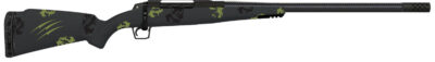 Fierce Firearms TROG300PRC24BF CT Rogue 300 PRC 3+1 24″ Carbon Fiber Threaded Barrel, Black Cerakote Titanium Receiver, Picatinny Rail Forend, Forest Camo Fixed Carbon Fiber Stock, Right Hand