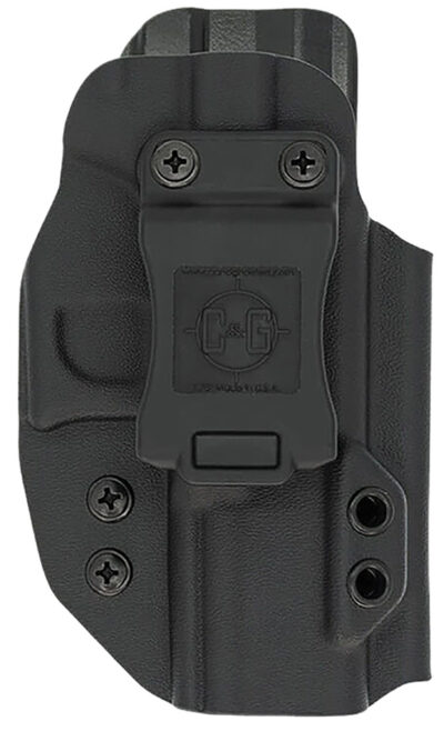 C&G Holsters 1864100 Covert  IWB Black Kydex Belt Clip Fits 1911 3.5″ Right Hand