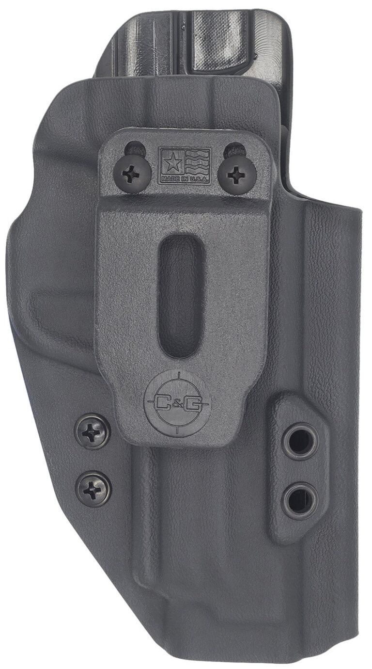 C&G Holsters 0568100 Covert  IWB Black Kydex Belt Clip Fits S&W M&P 9/40 4.25″ Right Hand