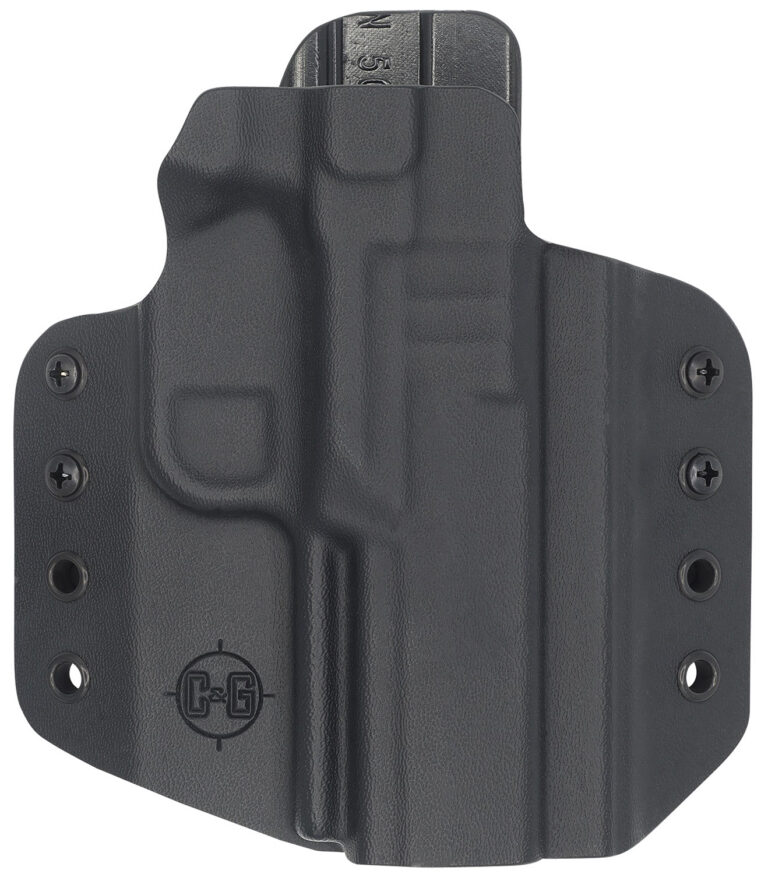 C&G Holsters 1696100 Covert OWB Black Kydex Belt Loop Fits FN 509/T Right Hand C&G Holsters 1696100 Covert OWB Black Kydex Belt Loop Fits FN 509/T Right Hand