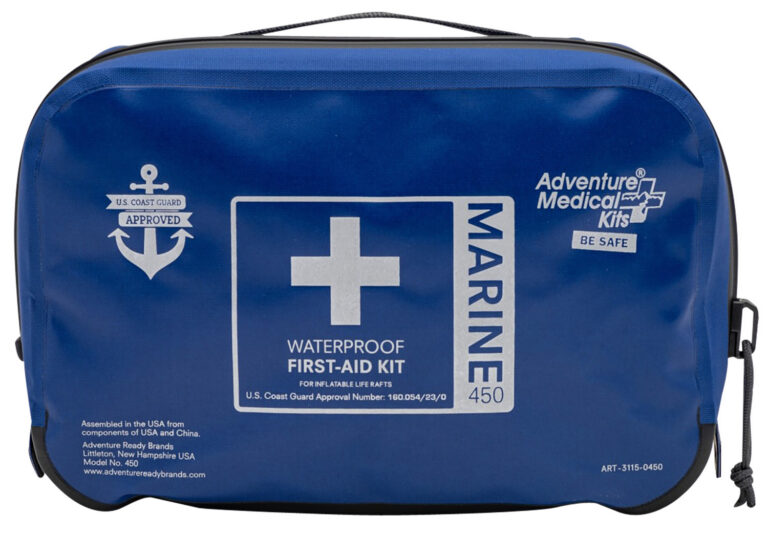 Adventure Medical Kits 01150450 Marine 450 Treats Injuries/Illnesses Dust Proof Waterproof Blue Adventure Medical Kits 01150450 Marine 450 Treats Injuries/Illnesses Dust Proof Waterproof Blue