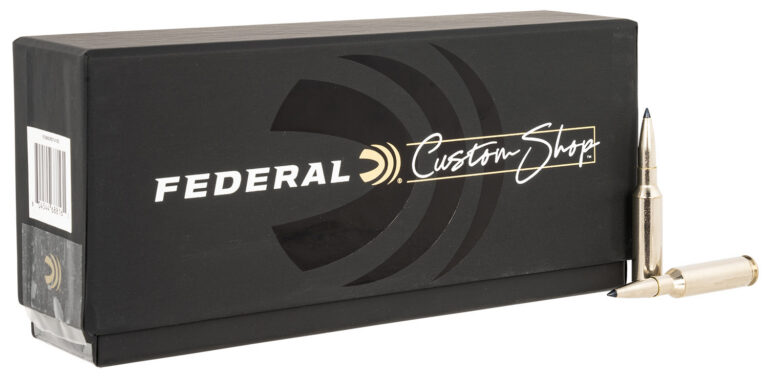 Federal FCS65CRDTA1SC Custom Rifle Ammo Custom Shop 6.5Creedmoor 130gr Terminal Ascent 20/Box Federal FCS65CRDTA1SC Custom Rifle Ammo Custom Shop 6.5Creedmoor 130gr Terminal Ascent 20/Box