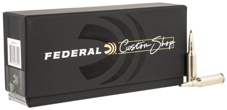 Federal FCS65PRCTA1SC Custom Rifle Ammo Custom Shop 6.5PRC 130gr Terminal Ascent 20/Box Federal FCS65PRCTA1SC Custom Rifle Ammo Custom Shop 6.5PRC 130gr Terminal Ascent 20/Box