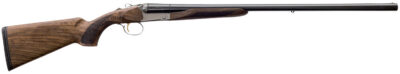 Charles Daly 930356 512 Superior 20 Gauge 3″ 2rd 26″ Gloss Blued Steel Side by Side Barrel, Silver Steel Receiver, Oiled Walnut Fixed Checkered Stock & Forend, Includes 5 Choke Tubes