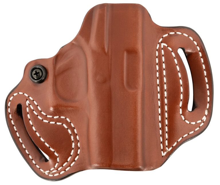 DeSantis Gunhide 086TA8BZ0 Mini Slide OWB Tan Leather Belt Slide Fits Glock 43/43x/48 Belt 1.75″ Wide Right Hand DeSantis Gunhide 086TA8BZ0 Mini Slide OWB Tan Leather Belt Slide Fits Glock 43/43x/48 Belt 1.75″ Wide Right Hand