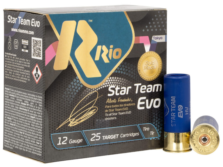 Rio Ammunition ST32HV8 Star Team EVO High Velocity 12 Gauge 2.75″ 1 1/8 oz 8 Shot 25 Per Box/ 10 Cs Rio Ammunition ST32HV8 Star Team EVO High Velocity 12 Gauge 2.75″ 1 1/8 oz 8 Shot 25 Per Box/ 10 Cs