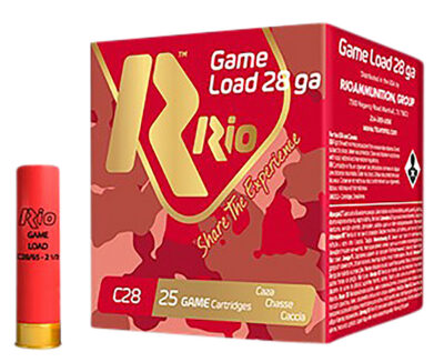 Rio Ammunition RCHV2875 Game Load Heavy Field 28Gauge 2.75″ 1oz 7.5Shot 25 Per Box/10 Case