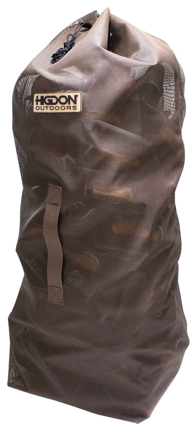 Higdon Outdoors 37179 Decoy Bag Large Black PVC Coated Mesh 51″ x 18″ x 15″ Holds up to 56 Standard Decoys Higdon Outdoors 37179 Decoy Bag Large Black PVC Coated Mesh 51″ x 18″ x 15″ Holds up to 56 Standard Decoys