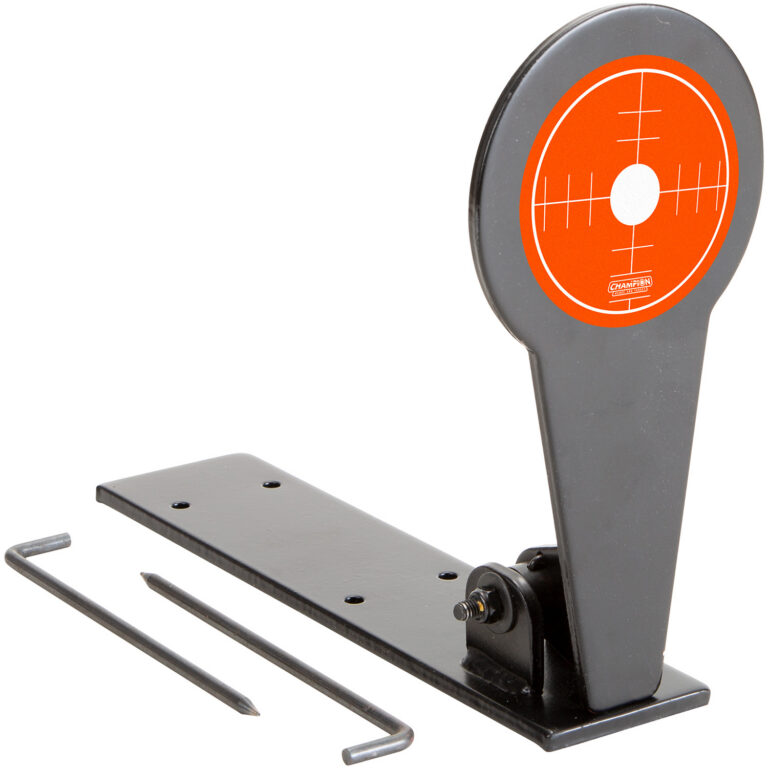 Champion Targets 40881 Gong Popper Target Rimfire Orange Steel Standing Includes Ground Stakes Champion Targets 40881 Gong Popper Target Rimfire Orange Steel Standing Includes Ground Stakes