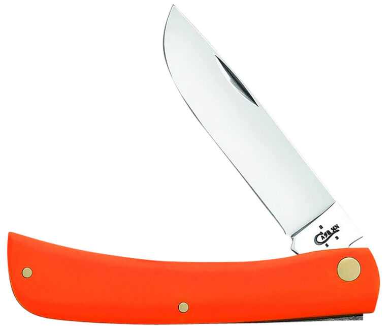 Case 80512 Sod Buster 3.30″ Folding Skinner Plain Mirror Polished Tru-Sharp SS Blade, Smooth Orange Synthetic Handle Case 80512 Sod Buster 3.30″ Folding Skinner Plain Mirror Polished Tru-Sharp SS Blade, Smooth Orange Synthetic Handle