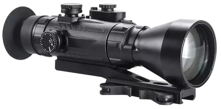 AGM Global Vision 15WP4423484111 Wolverine Pro-4 3AW1 Night Vision Rifle Scope Matte Black 4x70mm Gen 3 Auto-Gated White Phosphor Level 1 Illuminated Red Chevron w/Ballistic Drop Reticle AGM Global Vision 15WP4423484111 Wolverine Pro-4 3AW1 Night Vision Rifle Scope Matte Black 4x70mm Gen 3 Auto-Gated White Phosphor Level 1 Illuminated Red Chevron w/Ballistic Drop Reticle