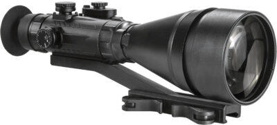 AGM Global Vision 15WP6623474111 Wolverine Pro-6 3APW Night Vision Rifle Scope Matte Black 6x100mm Gen 3 Auto-Gated White Phosphor Illuminated Red Chevron w/Ballistic Drop Reticle