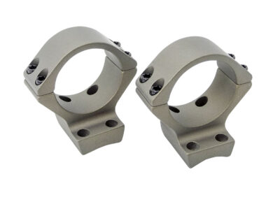 Talley SB950735 Scope Mount/Ring Combo  Smoked Bronze Cerakote 1″ Tube Fits X-Bolt High Rings