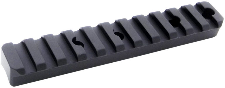 Talley P00252751 Picatinny Rail Black Anodized Aluminum Traditions Break Action Muzzleloaders/Traditions NitroFire Break Action Talley P00252751 Picatinny Rail Black Anodized Aluminum Traditions Break Action Muzzleloaders/Traditions NitroFire Break Action