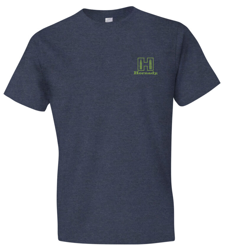 Hornady Gear 30991 Hornady T-Shirt Logo Stamp Indigo Short Sleeve Small Hornady Gear 30991 Hornady T-Shirt Logo Stamp Indigo Short Sleeve Small