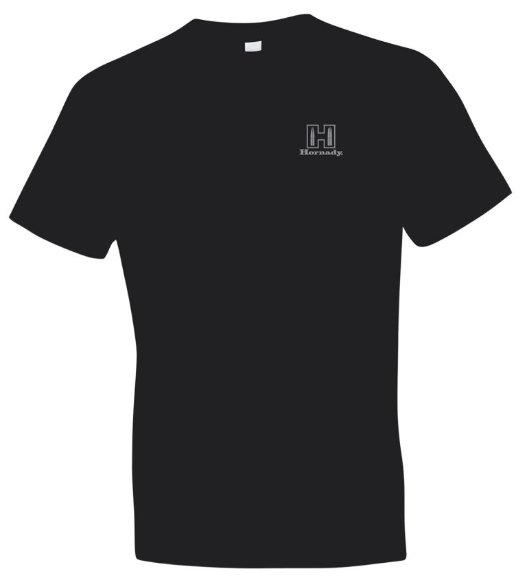 Hornady Gear 30126 Fueled By Hornady Black Cotton, Short Sleeve Semi-Fitted 3XL Hornady Gear 30126 Fueled By Hornady Black Cotton, Short Sleeve Semi-Fitted 3XL