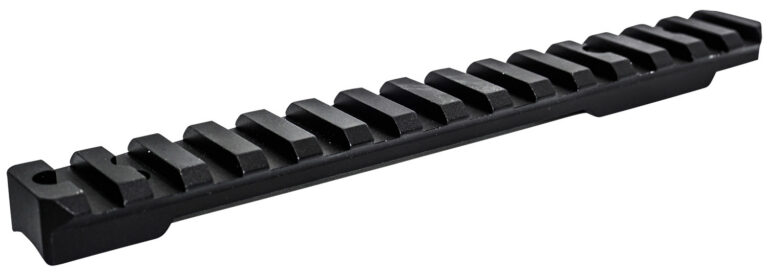 Talley PLM258749 Picatinny Rail  Black Anodized Aluminum Kimber 84L Long Action 20 MOA