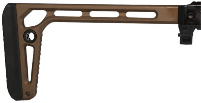 Sig Sauer 8901268 Minimalist Plus  Coyote Brown Aluminum Fits Sig MPX Fits Sig MCX Folding 9″ OAL