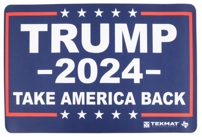 TekMat TEKR17TRUMP2024 Trump 2024 Take Back America Red/White/Blue Rubber 11″ x 17″