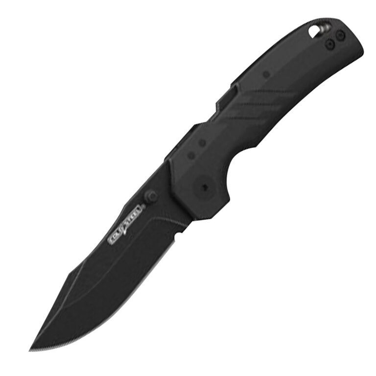 Cold Steel CSFL30DPLC10B Engage 3″ Folding Clip Point Plain Black PVD Stonewashed AUS-10A SS Blade/4.11″ Black GFN Handle Includes Belt Clip Cold Steel CSFL30DPLC10B Engage 3″ Folding Clip Point Plain Black PVD Stonewashed AUS-10A SS Blade/4.11″ Black GFN Handle Includes Belt Clip