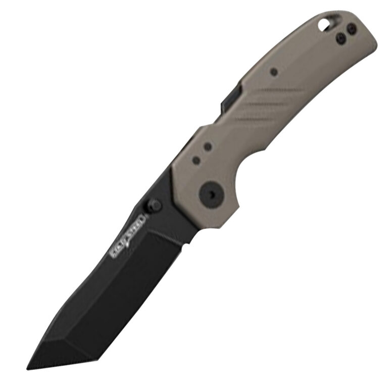 Cold Steel CSFL30DPLTBFZ Engage 3″ Folding Tanto Plain Black PVD Stonewashed 4116 SS Blade/4.11″ Flat Dark Earth GFN Handle Includes Belt Clip Cold Steel CSFL30DPLTBFZ Engage 3″ Folding Tanto Plain Black PVD Stonewashed 4116 SS Blade/4.11″ Flat Dark Earth GFN Handle Includes Belt Clip