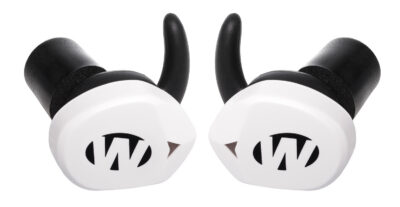 Walker’s GWPSLCR2BTWHT Silencer BT 2.0 Electronic Ear Buds Sports South Exclusive White Polymer