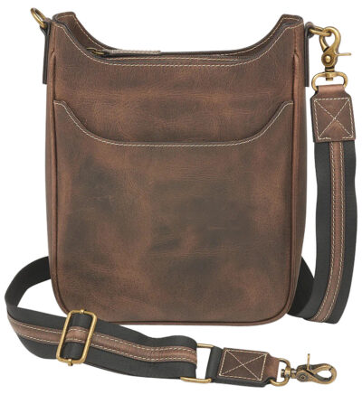 GTM  GTM-CZY/17       CROSSBODY MAIL POUCH    BRN