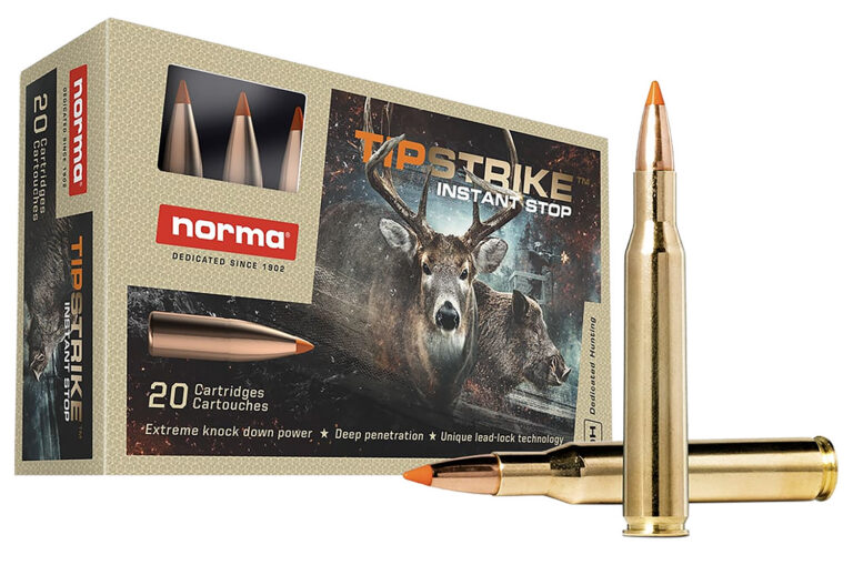 Norma Ammunition 20169292 Dedicated Hunting Tipstrike 270Win 140gr Polymer Tip 20 Per Box/10 Case Norma Ammunition 20169292 Dedicated Hunting Tipstrike 270Win 140gr Polymer Tip 20 Per Box/10 Case