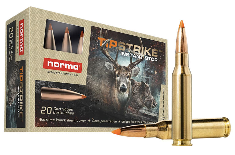 Norma Ammunition 20170362 Dedicated Hunting Tipstrike 7mm-08Rem 160gr Polymer Tip 20 Per Box/10 Case Norma Ammunition 20170362 Dedicated Hunting Tipstrike 7mm-08Rem 160gr Polymer Tip 20 Per Box/10 Case