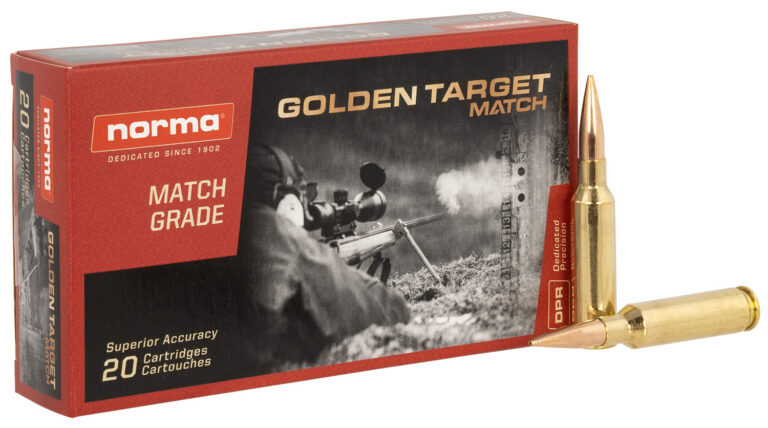 GOLDEN TARGET 6.5 Creedmoor 143gr BTHP 20RDS AMMO GOLDEN TARGET 6.5 Creedmoor 143gr BTHP 20RDS AMMO