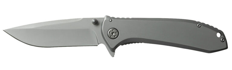 Smiths Products 51010 Titania II 3.50″ Folding Drop Point Plain Satin Titanium Coated Stainless Steel Blade/Stainless Steel Handle Includes Pocket Clip Smiths Products 51010 Titania II 3.50″ Folding Drop Point Plain Satin Titanium Coated Stainless Steel Blade/Stainless Steel Handle Includes Pocket Clip