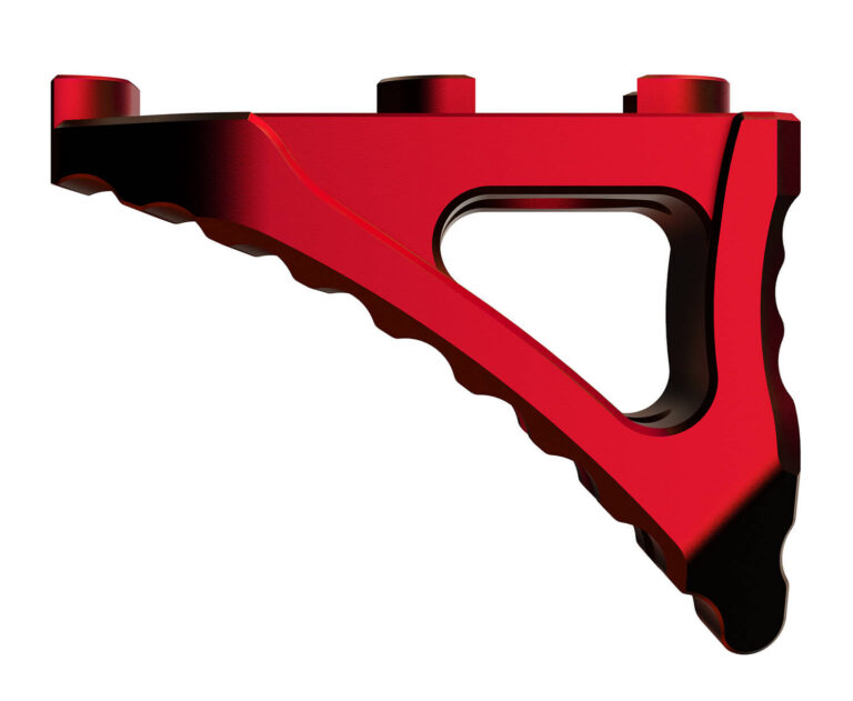 Rise Armament RA030RR Micro Hand Stop Skeletonized RISE Red Aluminum for M-LOK Handgaurd Rise Armament RA030RR Micro Hand Stop Skeletonized RISE Red Aluminum for M-LOK Handgaurd